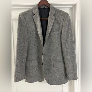 J.Crew Gray Wool Blazer - 40R